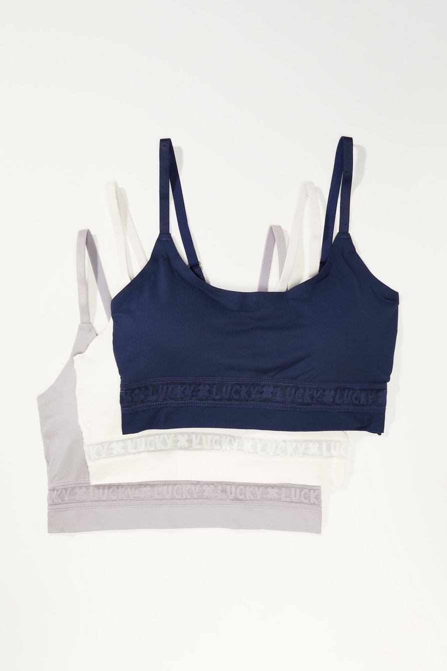 Lucky Brand comfy blue seamless bra size XL - $13 - From shana