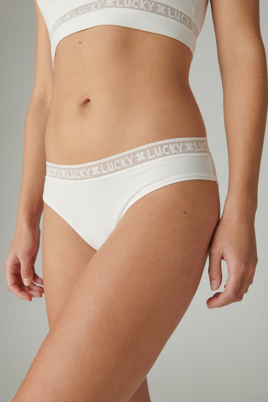 Buy Lucky Brand kids girls 3 piece bikinis underwear white navy teal Online