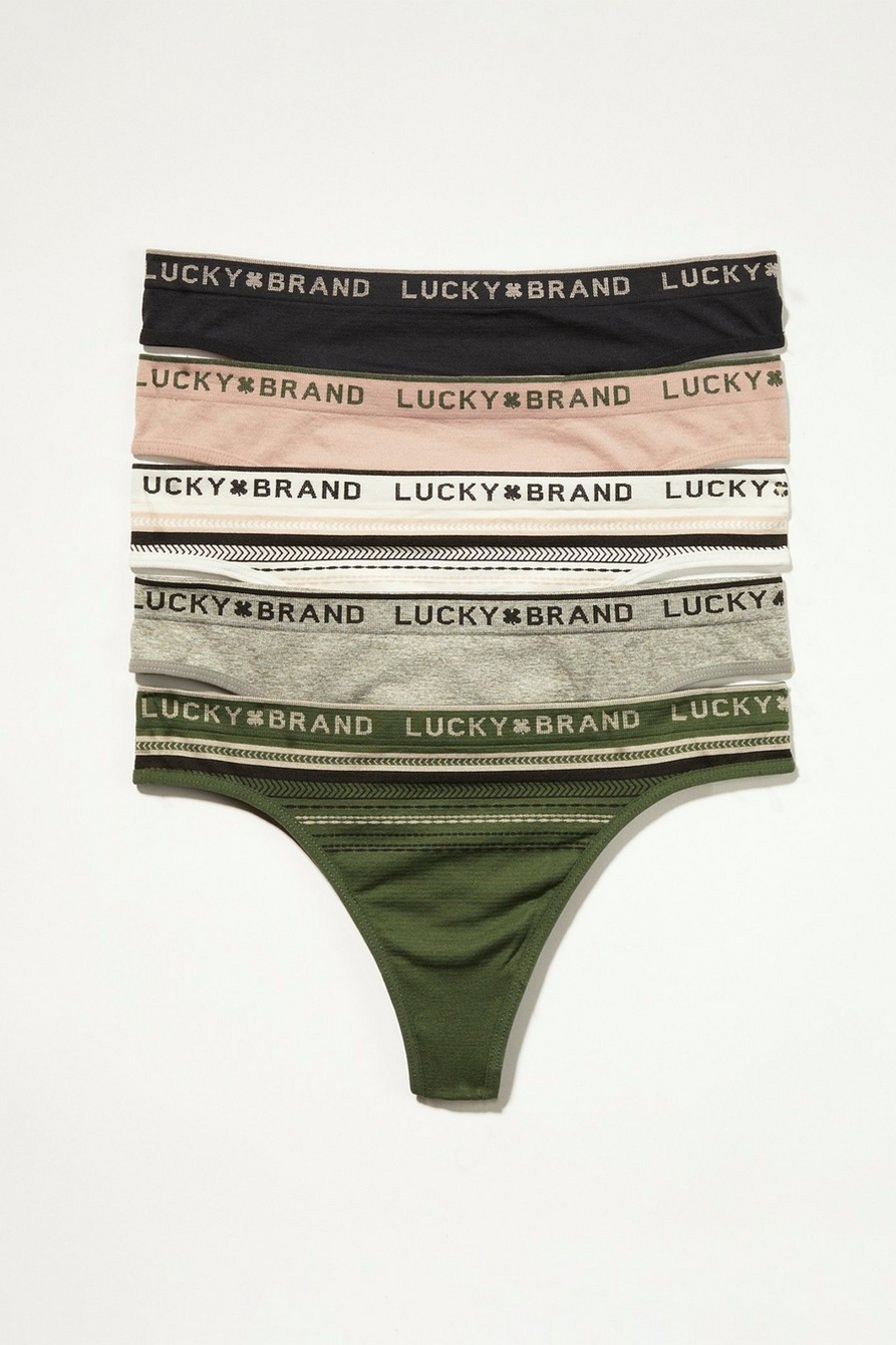 Lucky Brand, Intimates & Sleepwear, 5 Pack Lucky Brand Panties