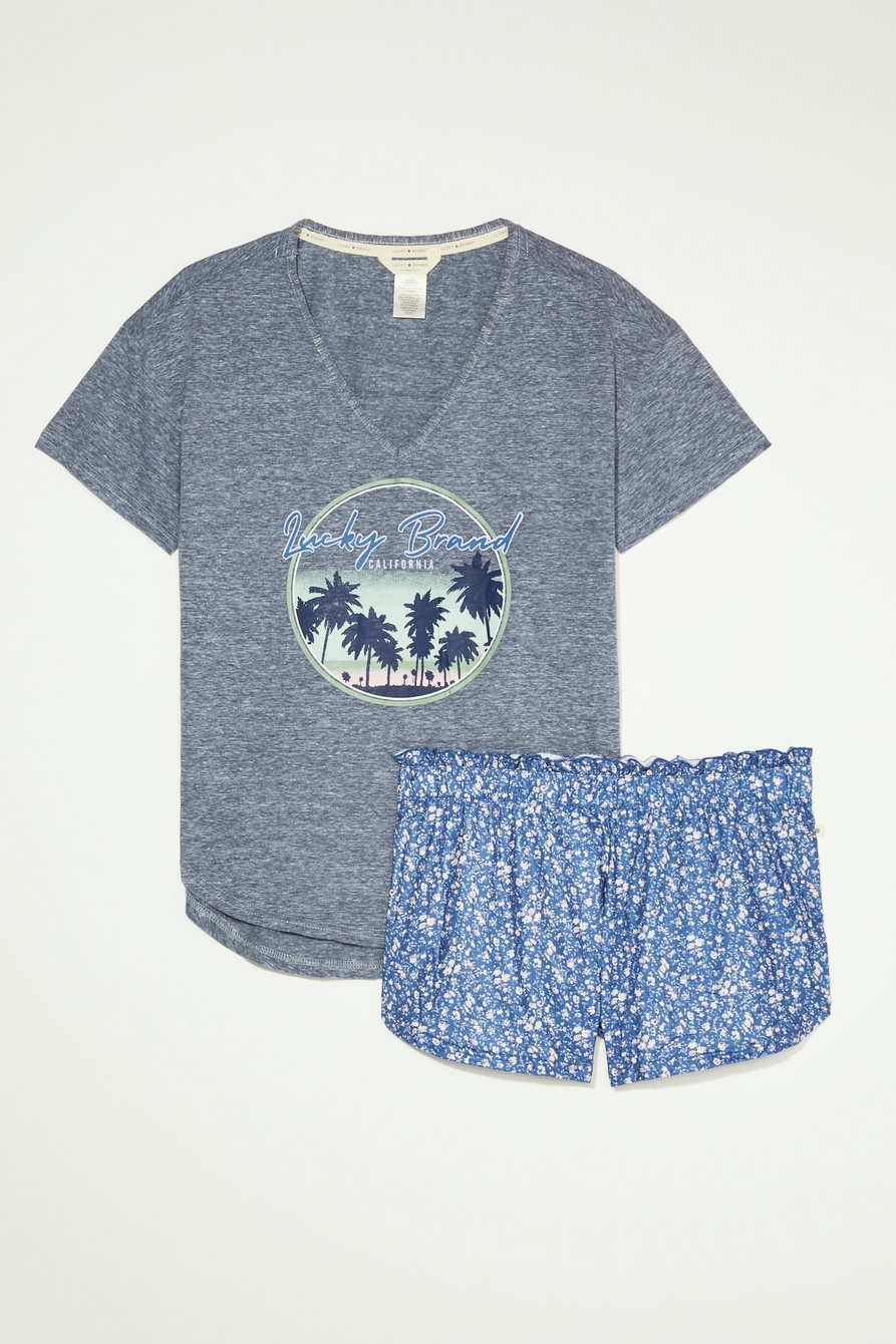 COZY TEE AND SHORT SET, image 5