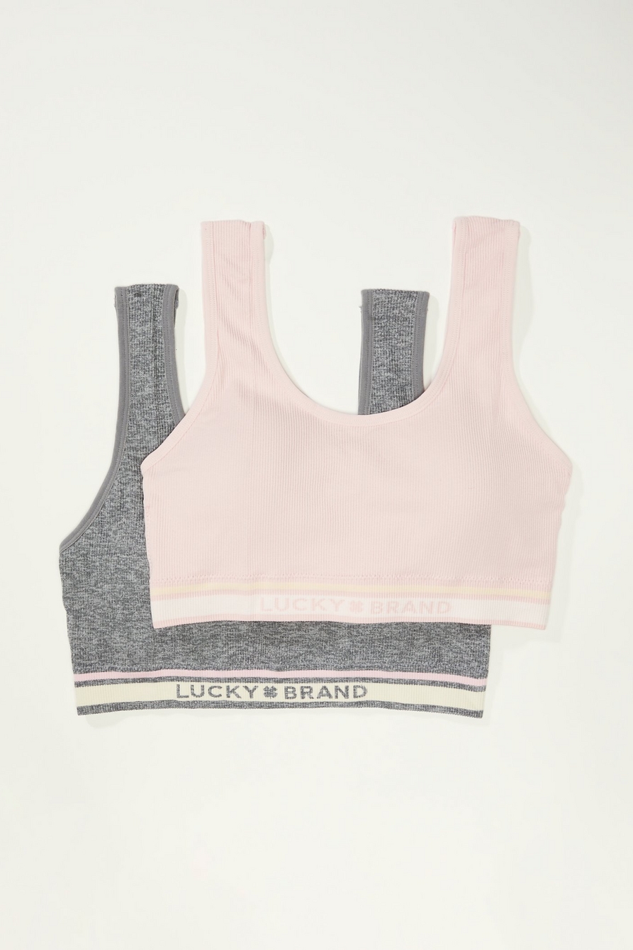 Lucky Brand 2pc Bras Size 42D Gray - $31 New With Tags - From