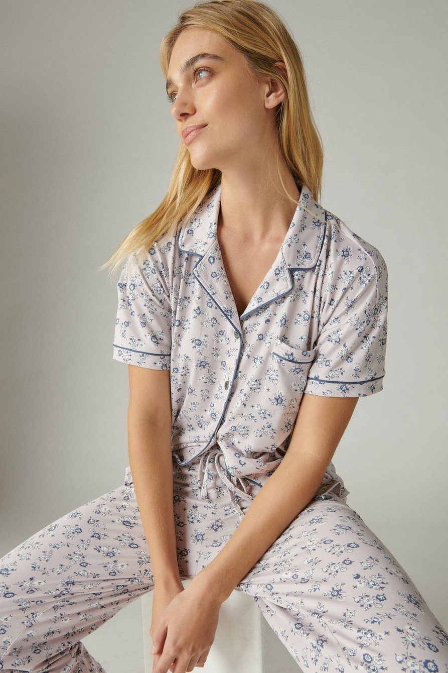 CLASSIC BUTTON UP SLEEP PANT, image 2