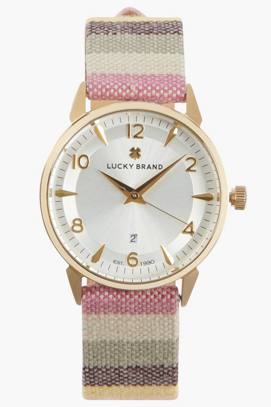 Torrey 3H YG Serape Strip Watch | Lucky Brand