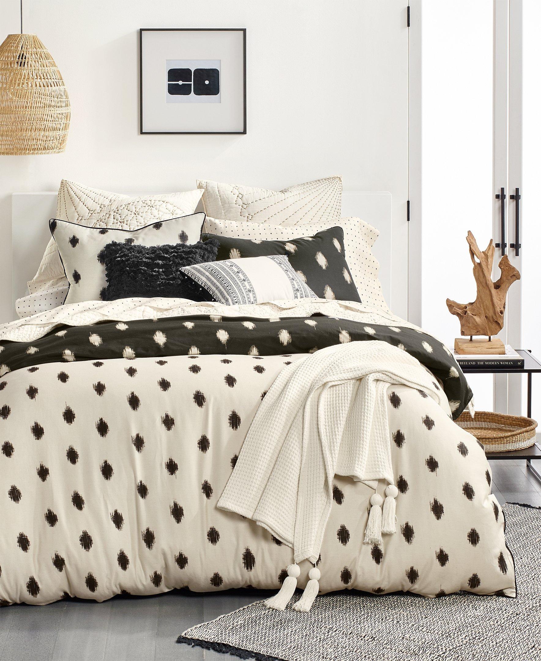 Ikat Dot Duvet Set Lucky Brand