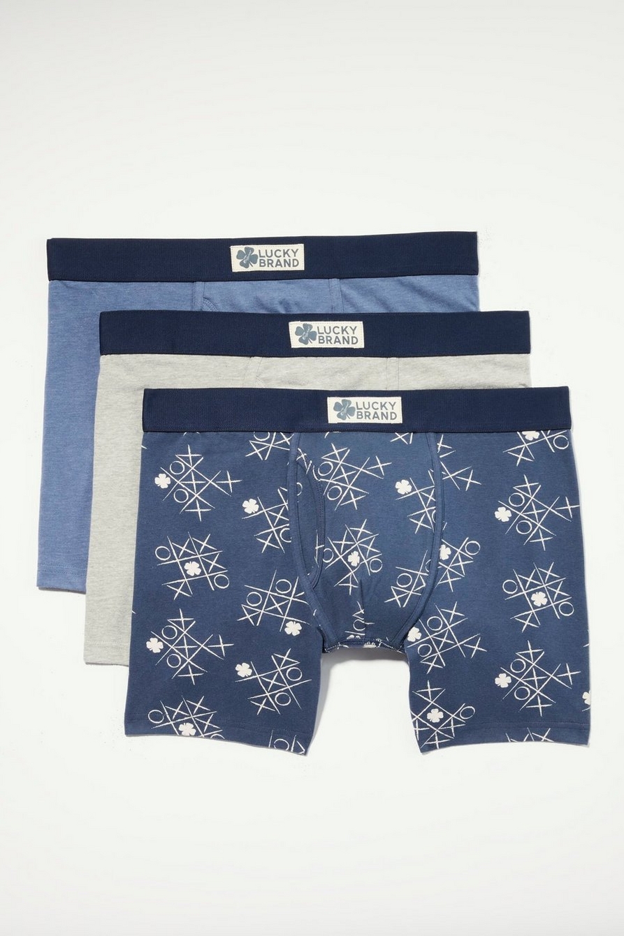 Lucky Brand Men's Underwear – ClassicBoxer Briefs with Functional