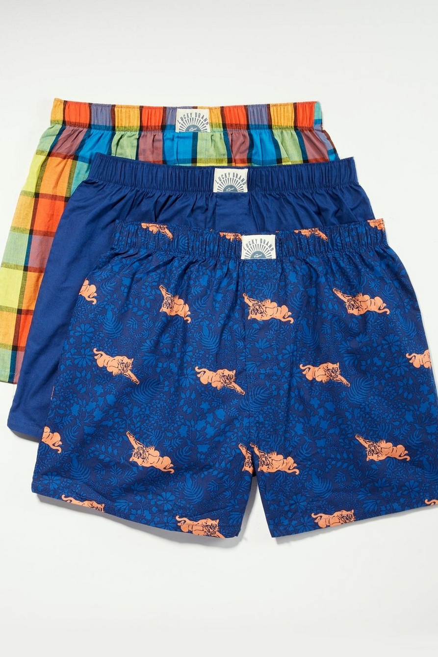 3 PACK WOVEN BOXERS, image 1
