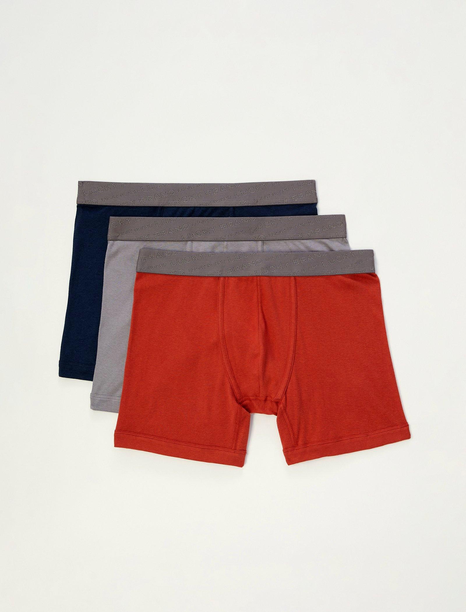 3 PACK COTTON VISCOSE BOXER BRIEFS