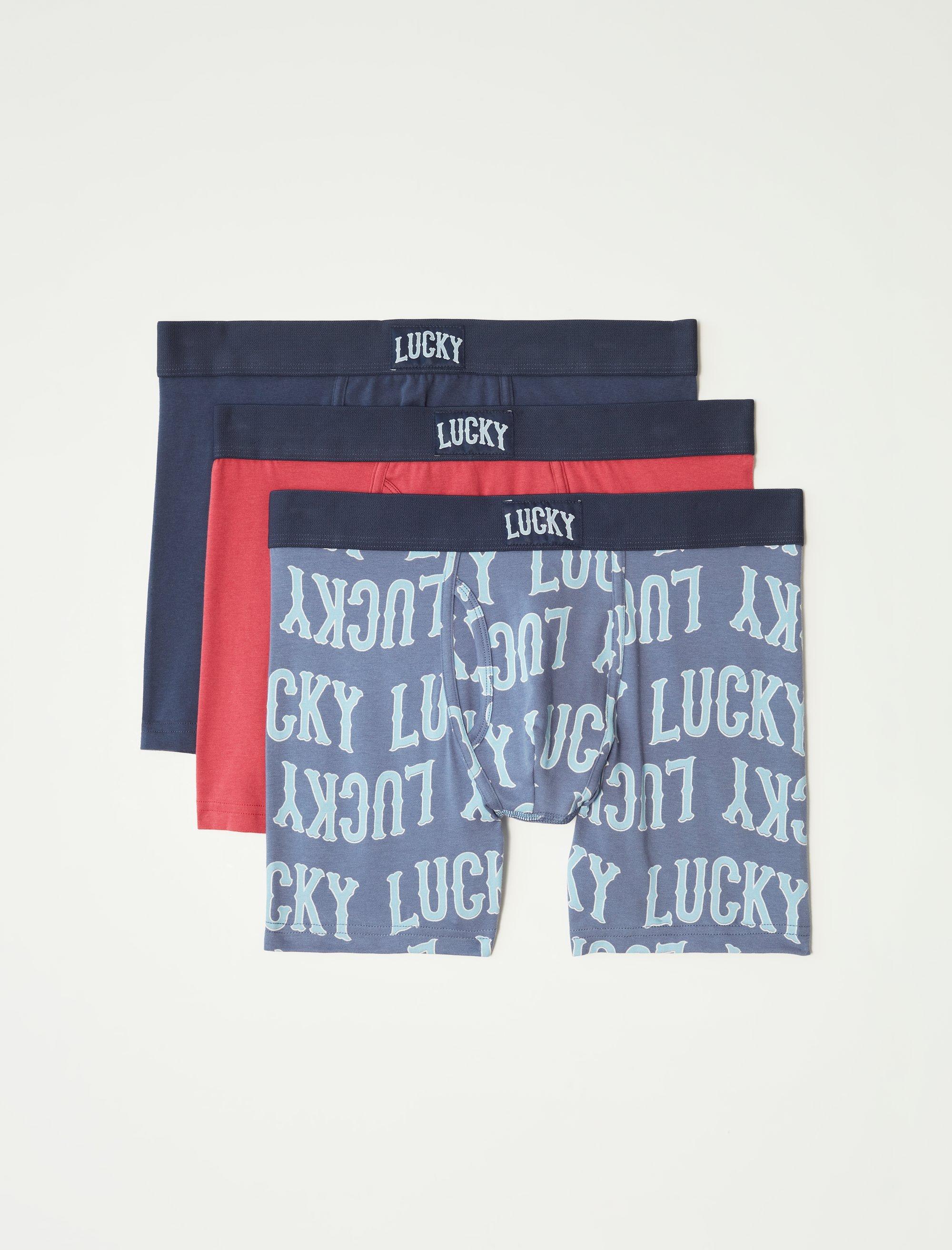 3 PACK STRETCH BOXER BRIEFS