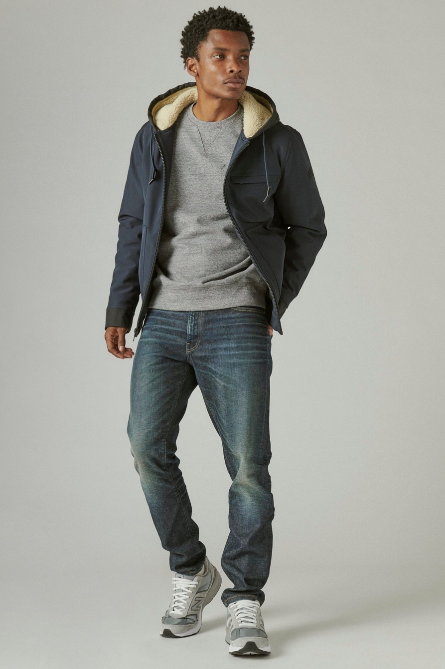 SHERPA LINED HOODED BOMBER, image 2