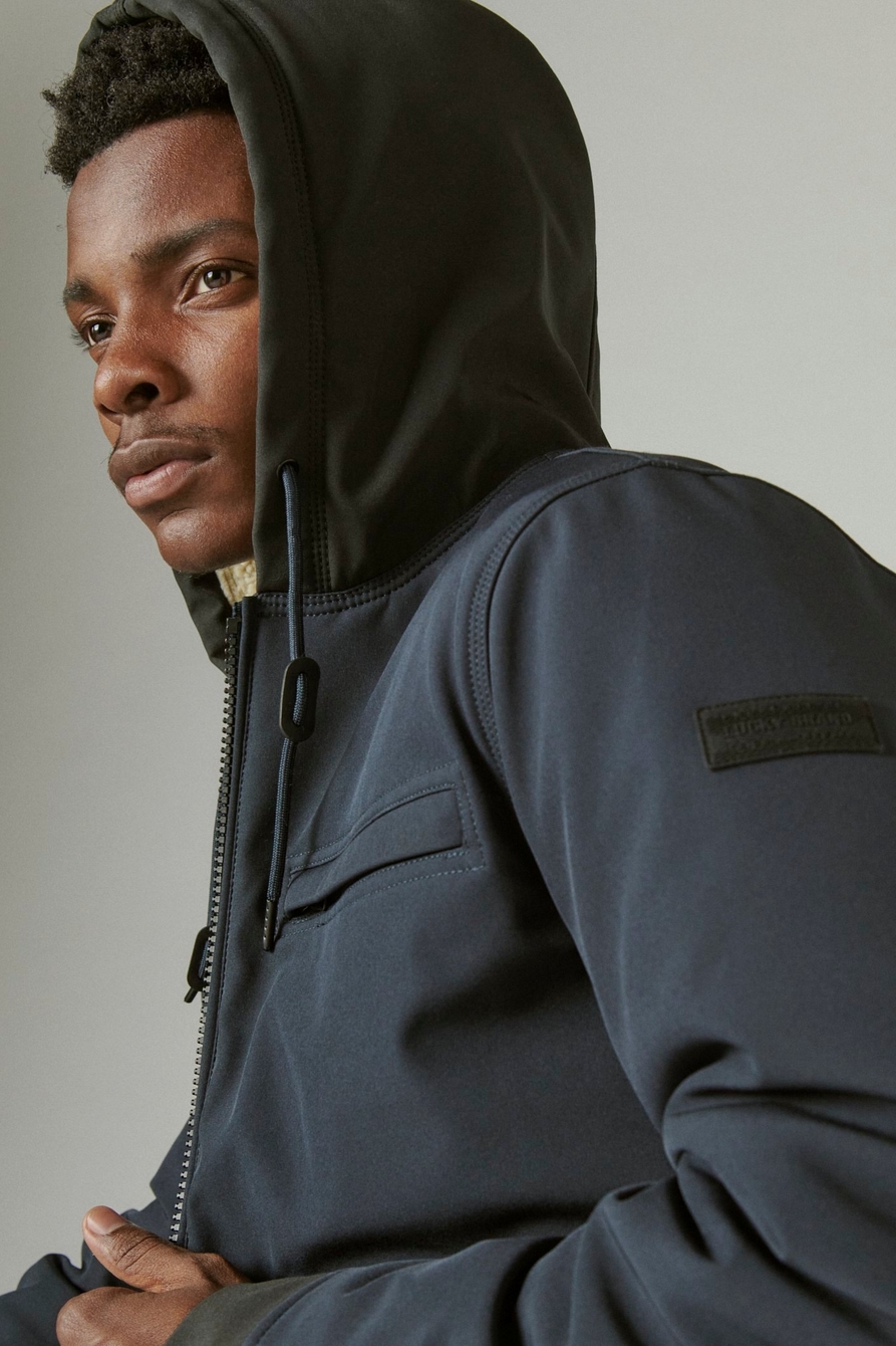 SHERPA LINED HOODED BOMBER, image 5