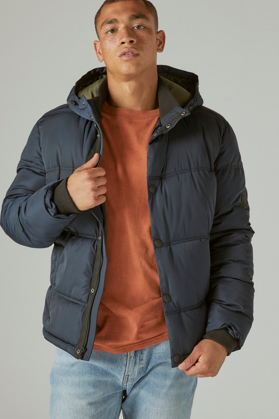 POLY TWILL HOODED HIPSTER JACKET, image 1