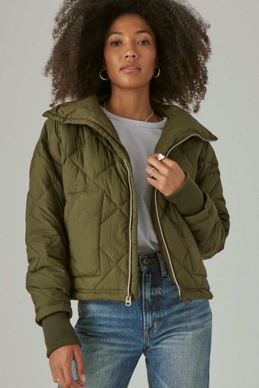 QUILTED PUFFER JACKET | Lucky Brand