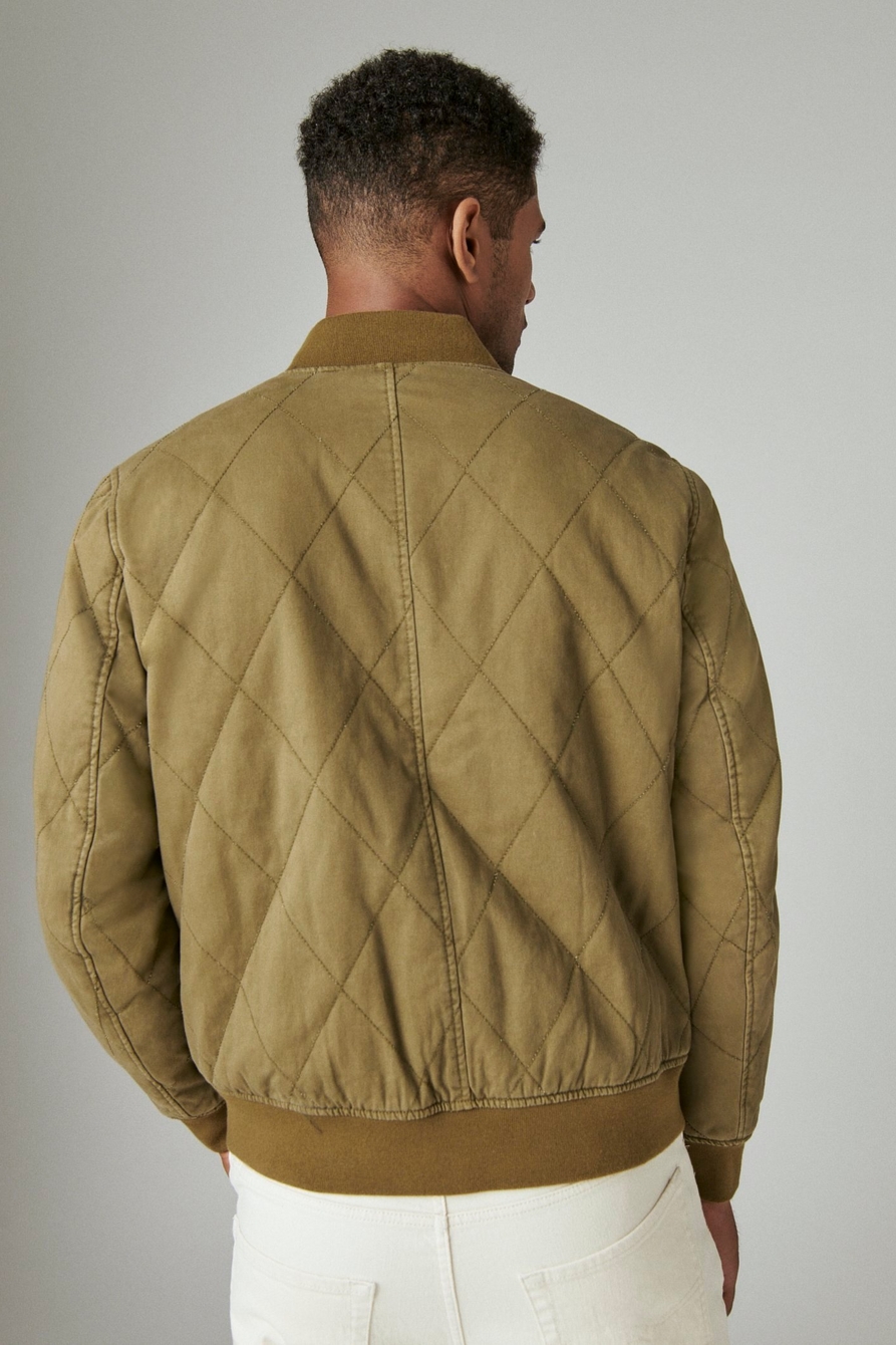 QUILTED BOMBER JACKET, image 4