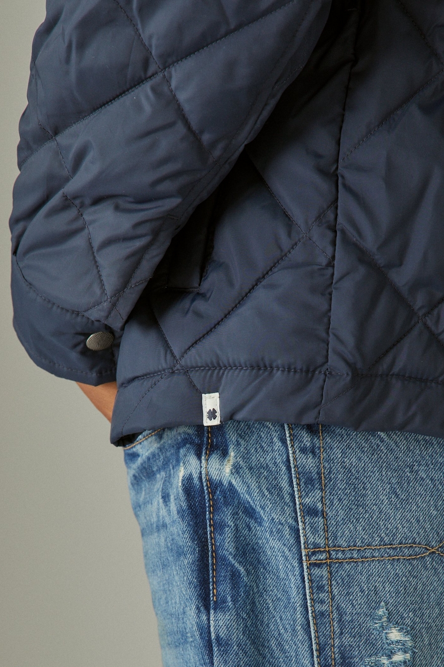 NYLON QUILTED PUFFER SHIRT JACKET, image 5