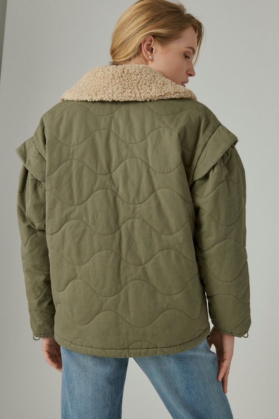 Quilted Bomber Jacket, image 2