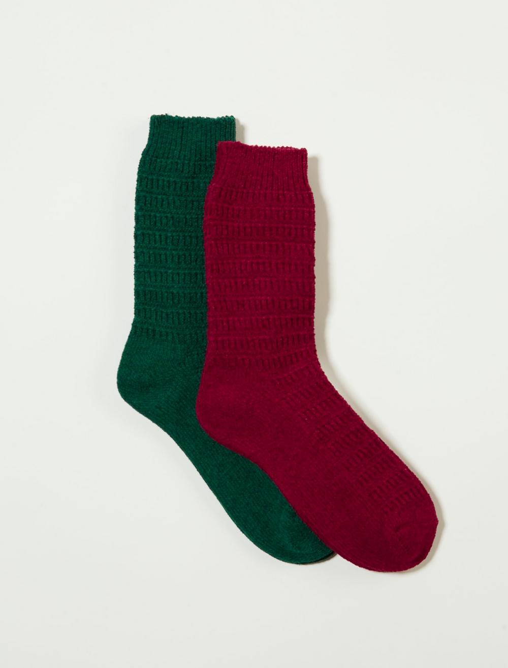 SOLID CHENILLE SOCK PACK, image 1