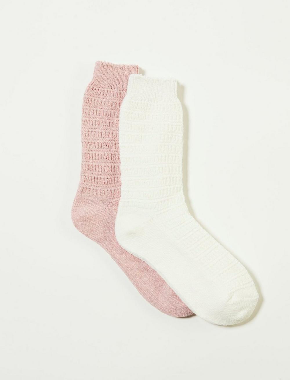SOLID CHENILLE SOCK PACK, image 1