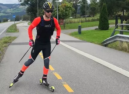 madshus Petter Skinstad roller skiing 2019 Privat 680x