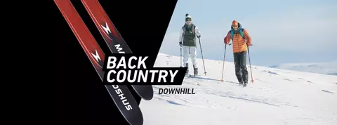 clp banner backcountry downhill skis