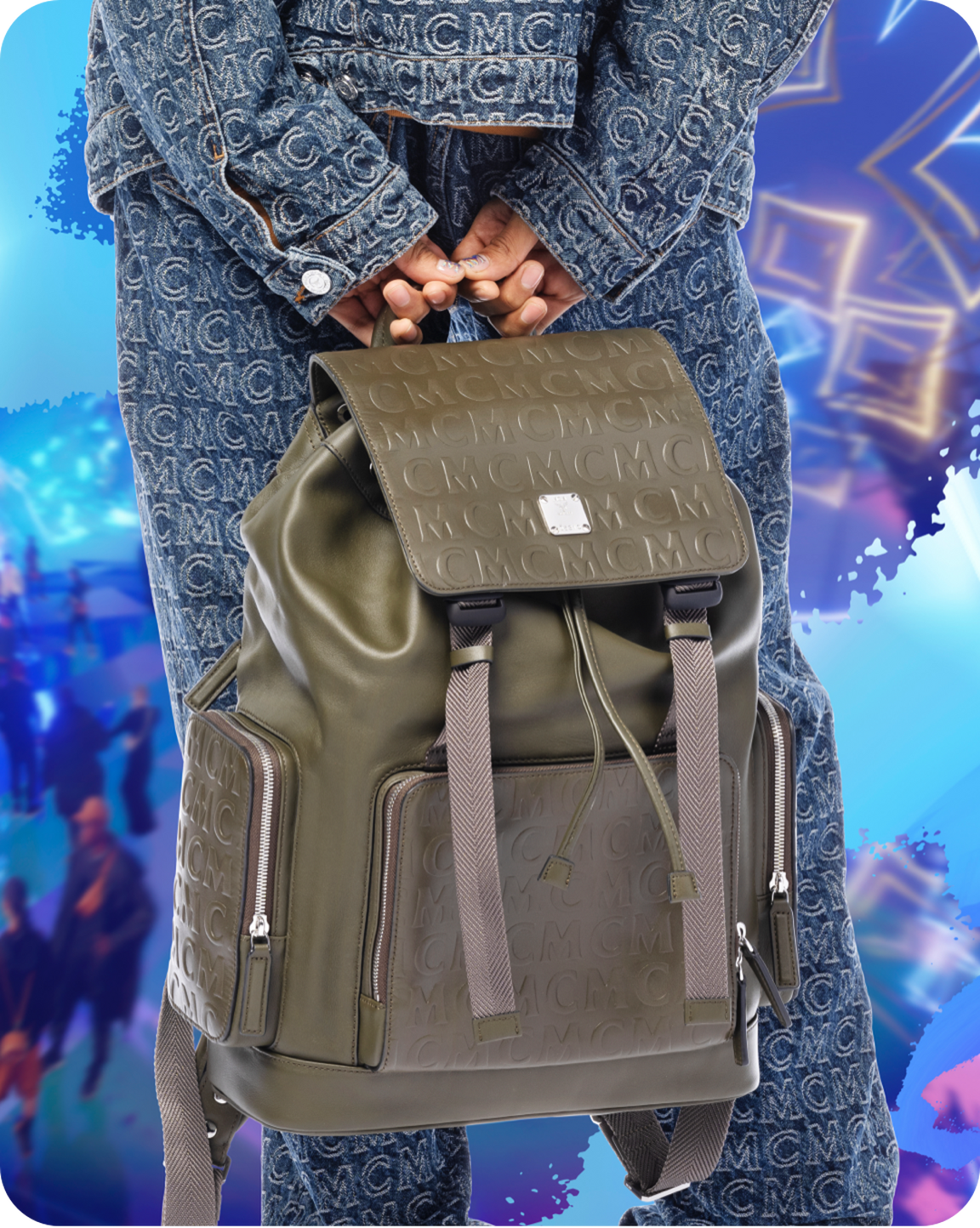 MCM - MCM PADDED BACKPACK  HBX - Globally Curated Fashion and Lifestyle by  Hypebeast