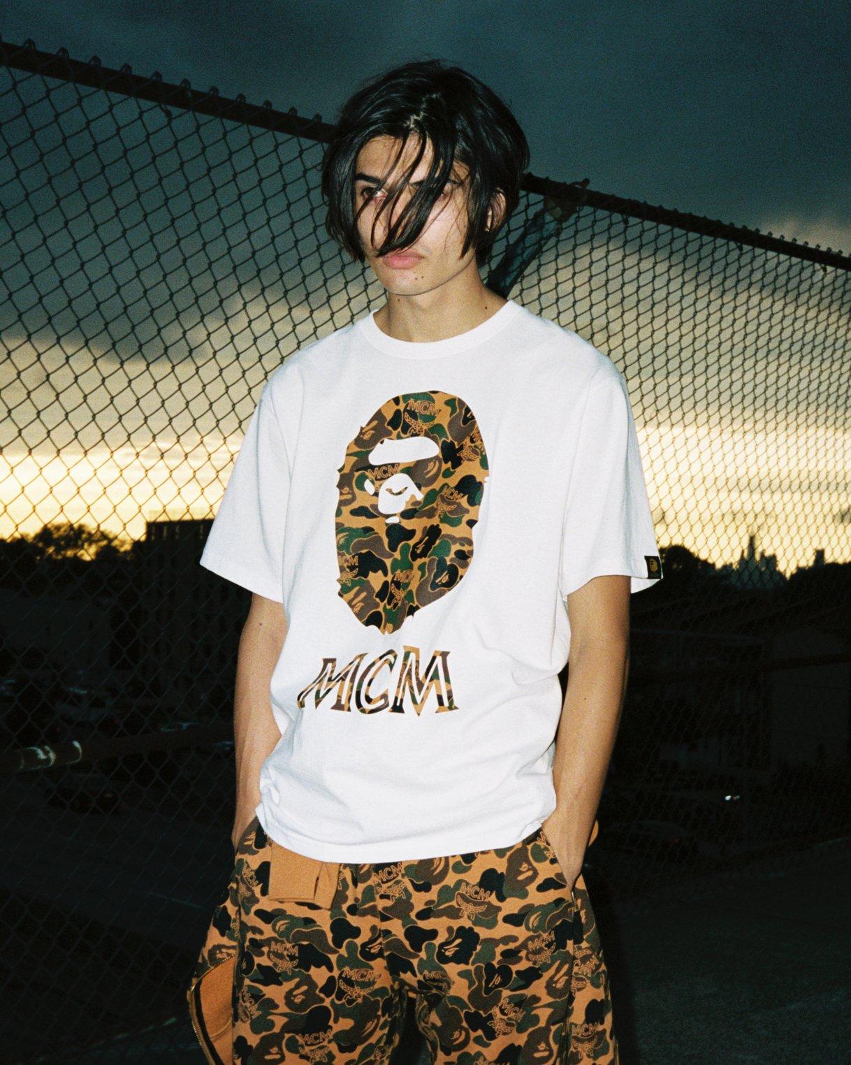 bape shirt and pants