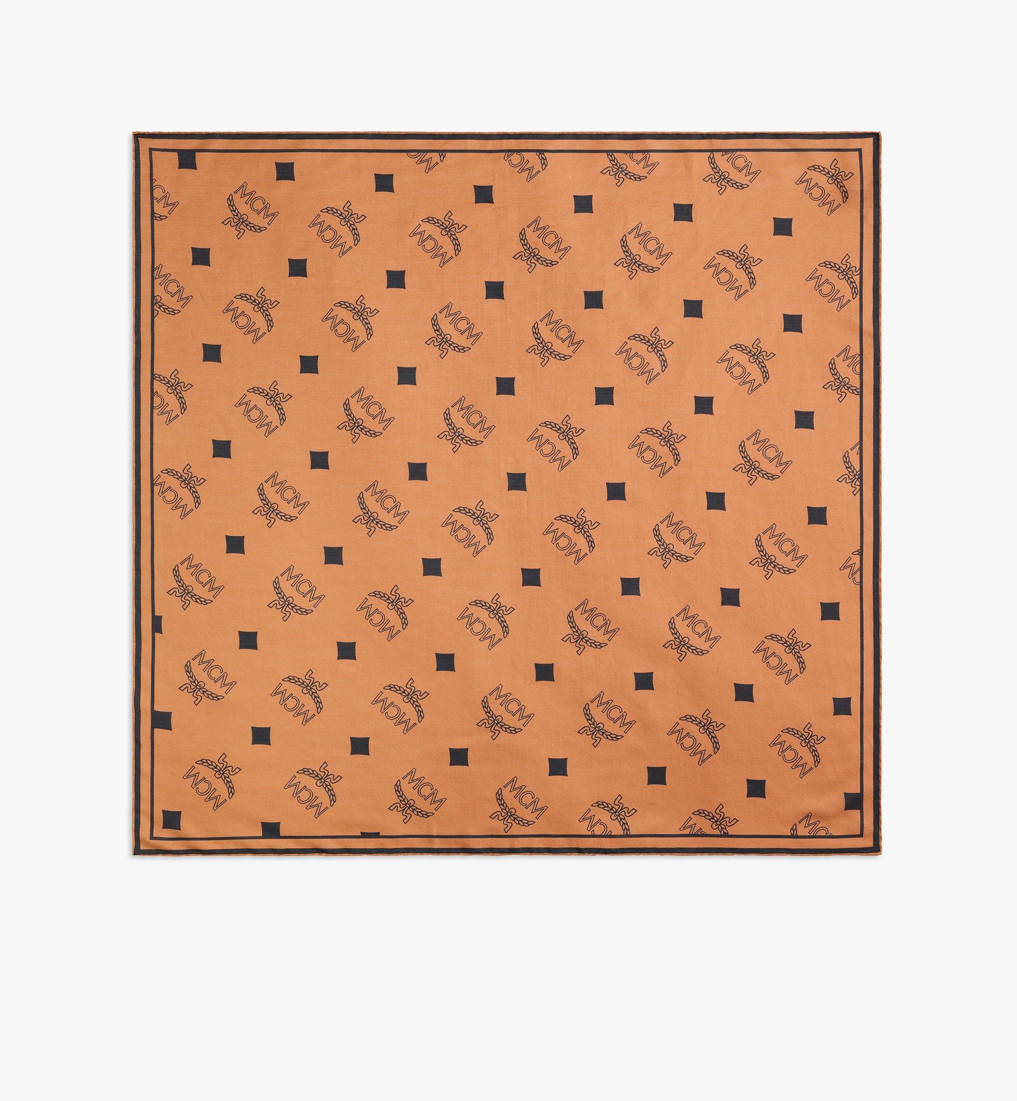 Foulard bandana à imprimé monogramme