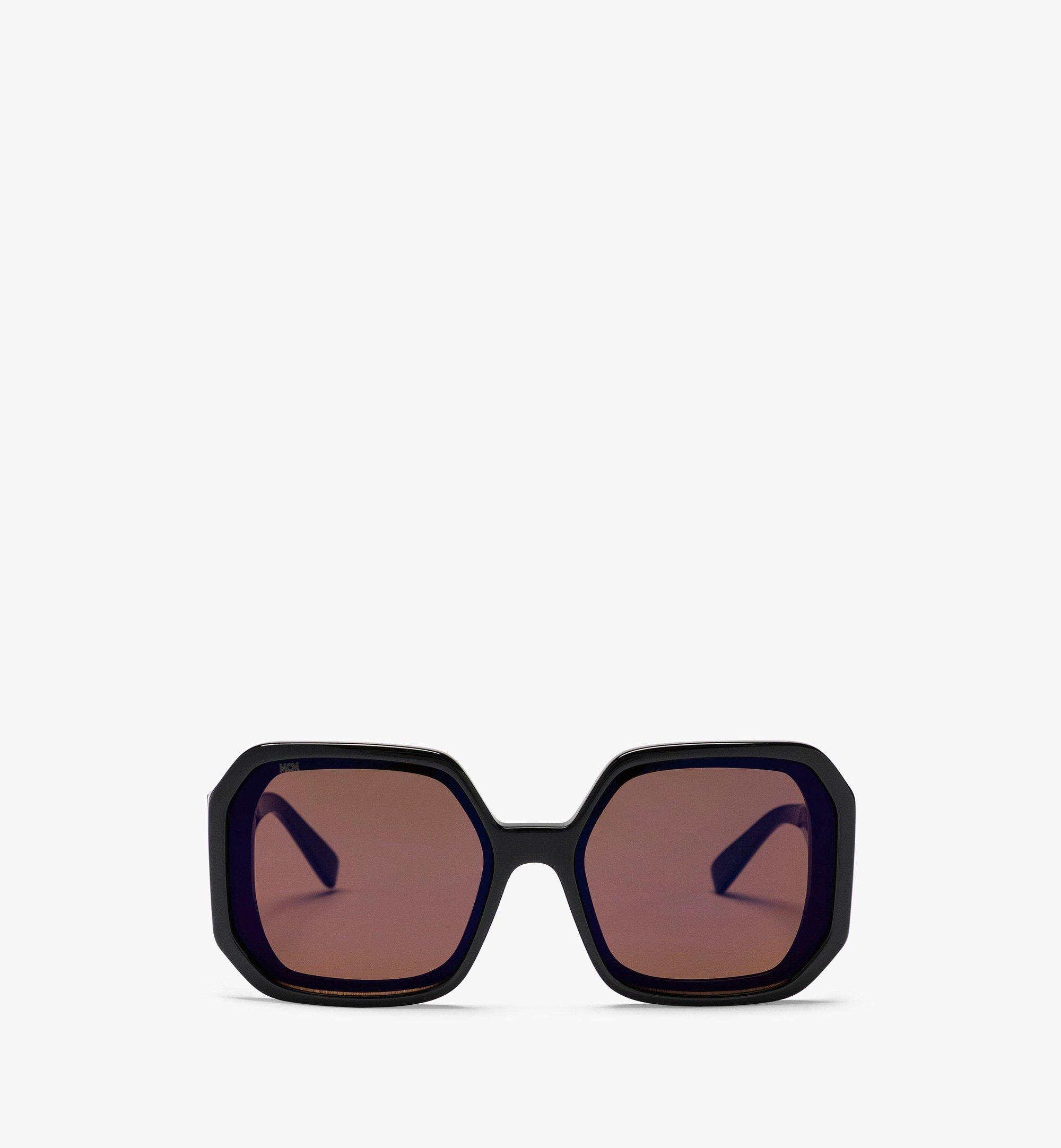 Lunettes de soleil géométriques