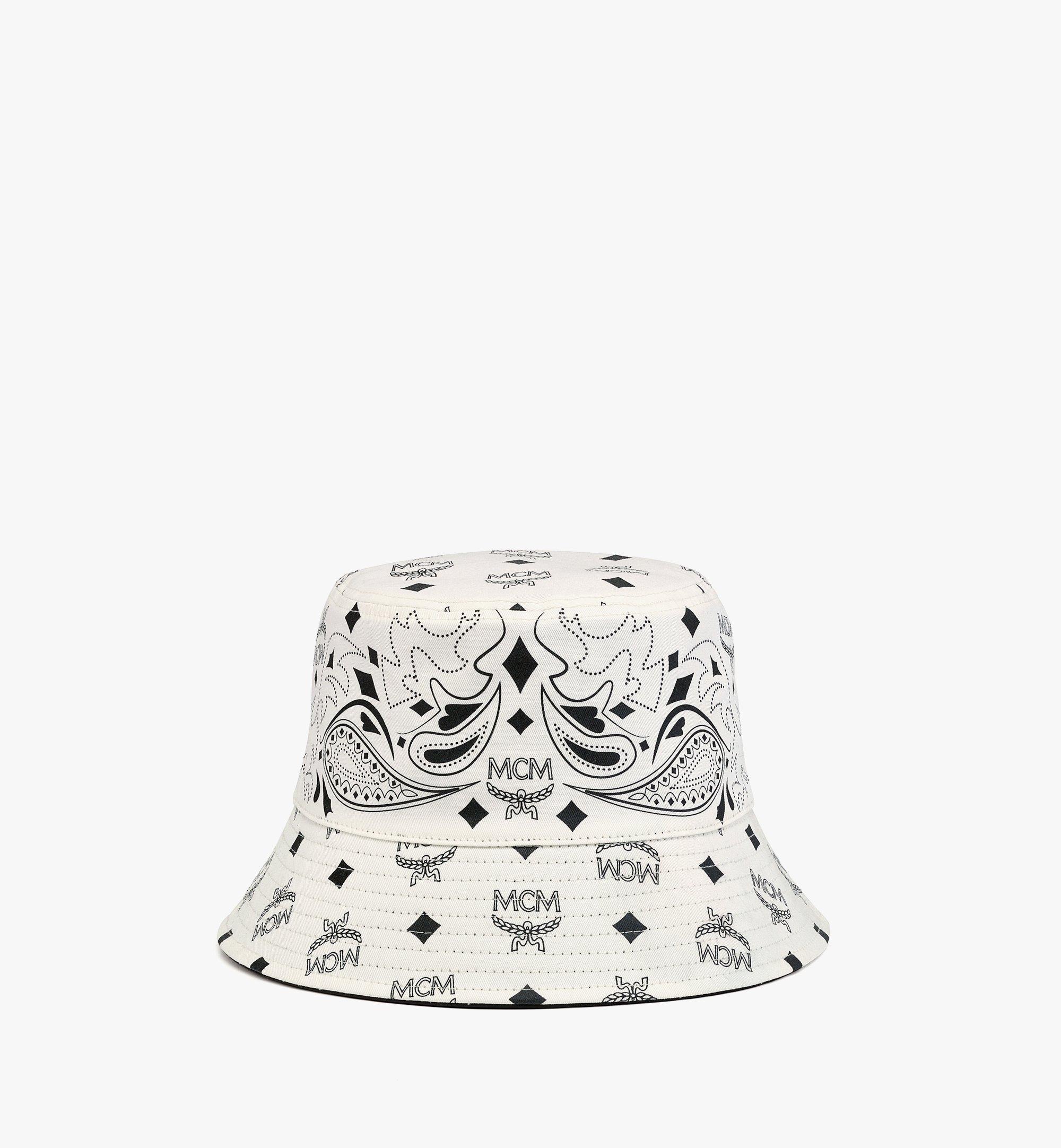 Wendbarer Anglerhut mit Monogramm-Print in Bandana Visetos
