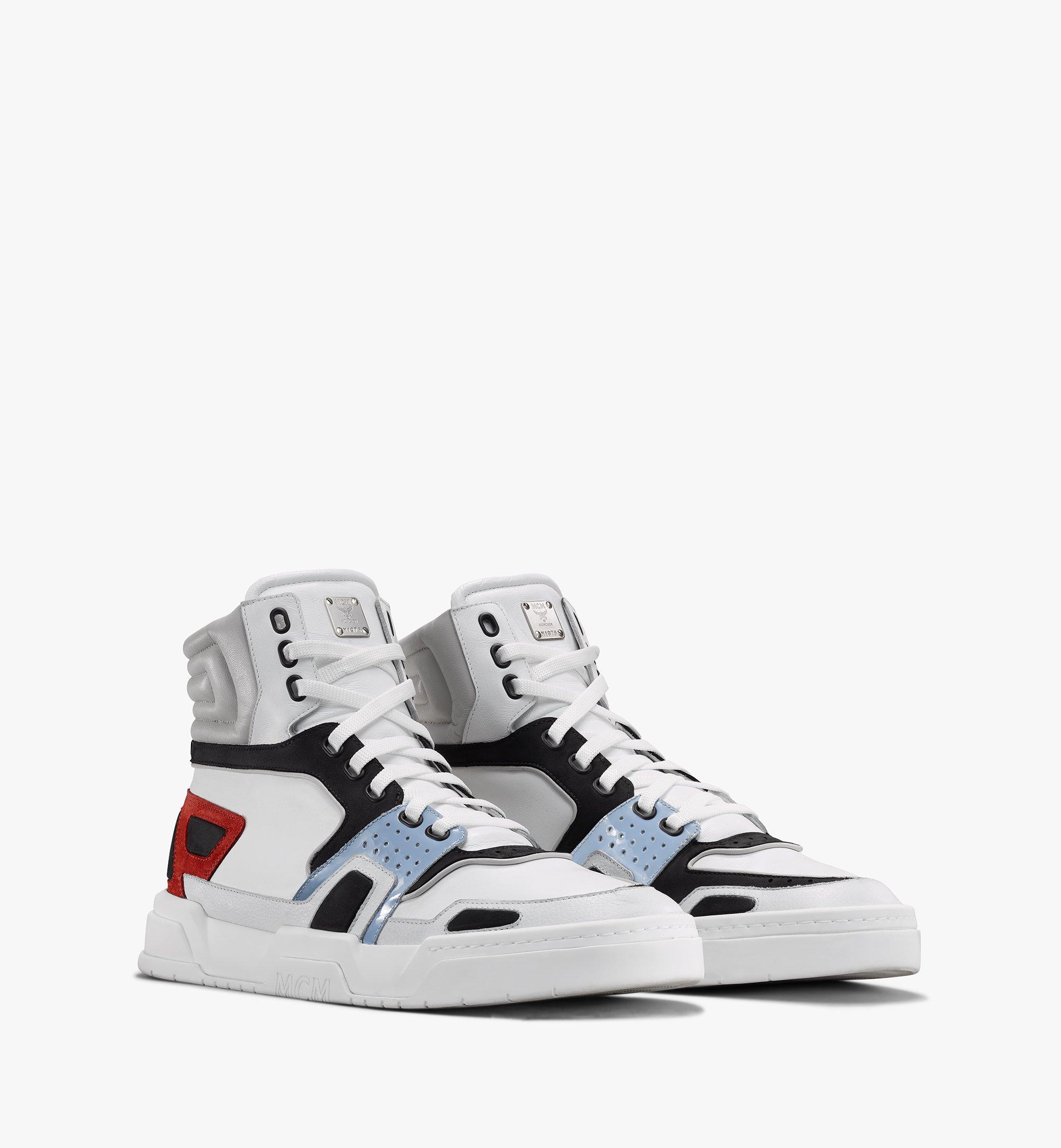mcm high top sneakers