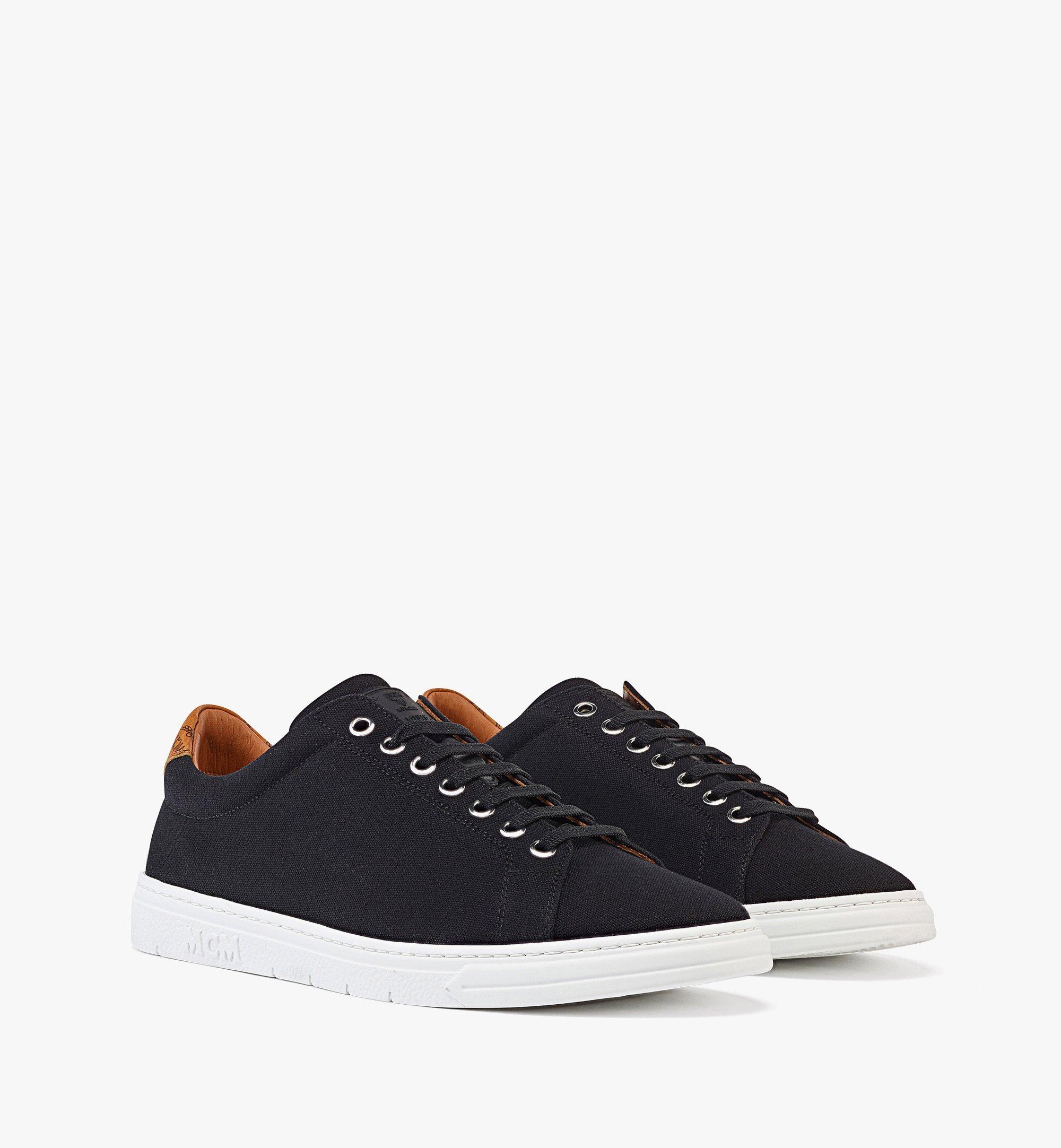 Men’s MCM Essentials Terrain Lo Sneakers in Organic Cotton Canvas