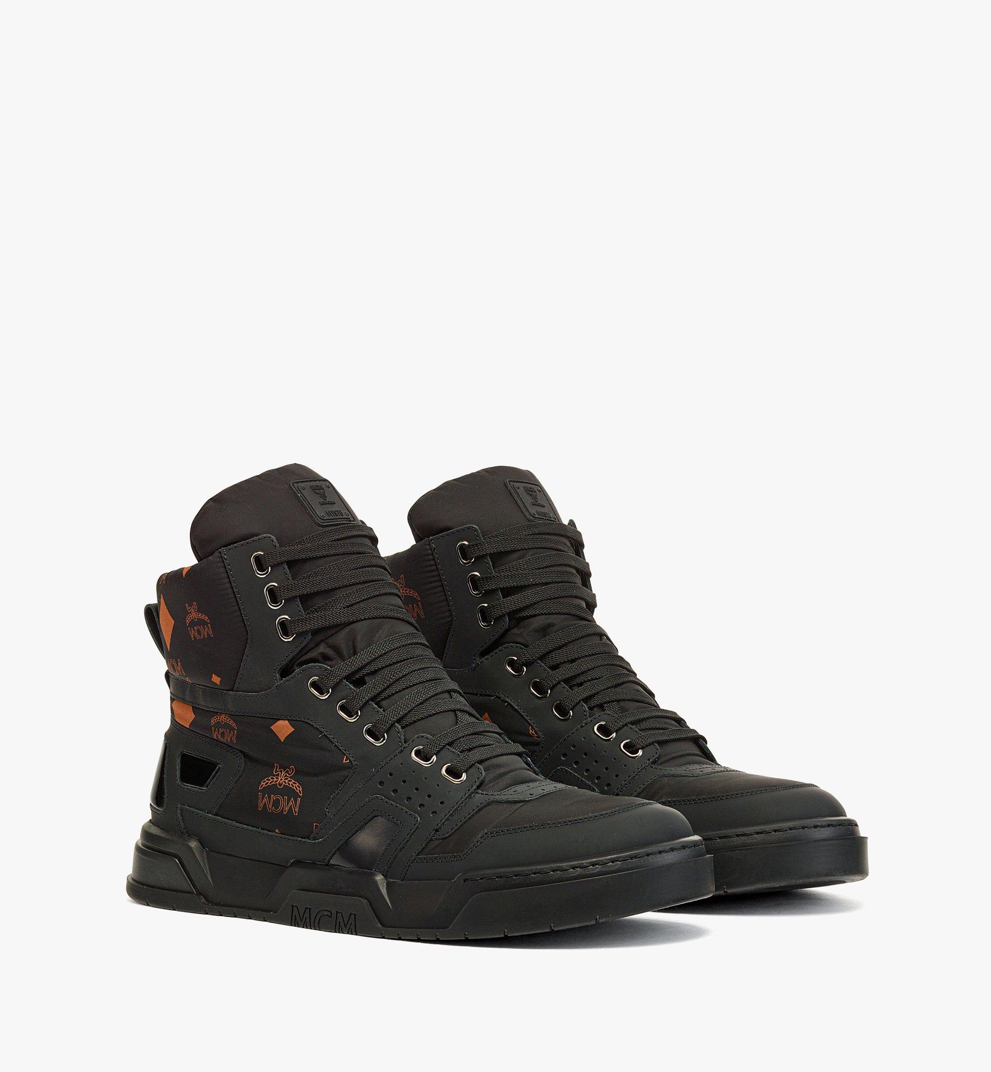 Skyward Hi Sneaker Boot in Monogram Nylon