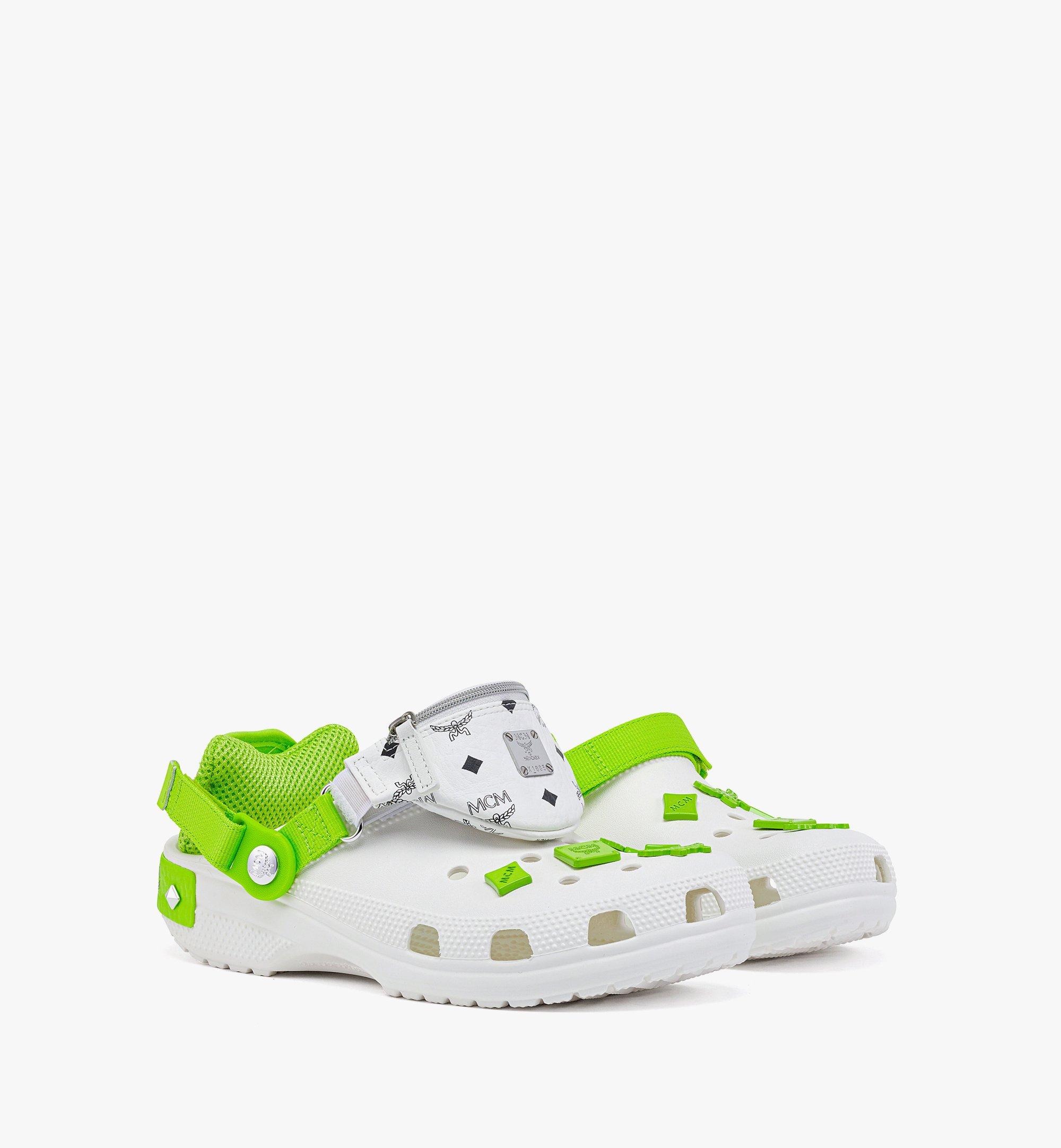 Sabot classique MCM x CROCS avec bracelet sac à ceinture