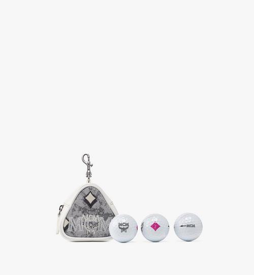 Golf in the City Ball Pouch in Vintage Monogram Jacquard