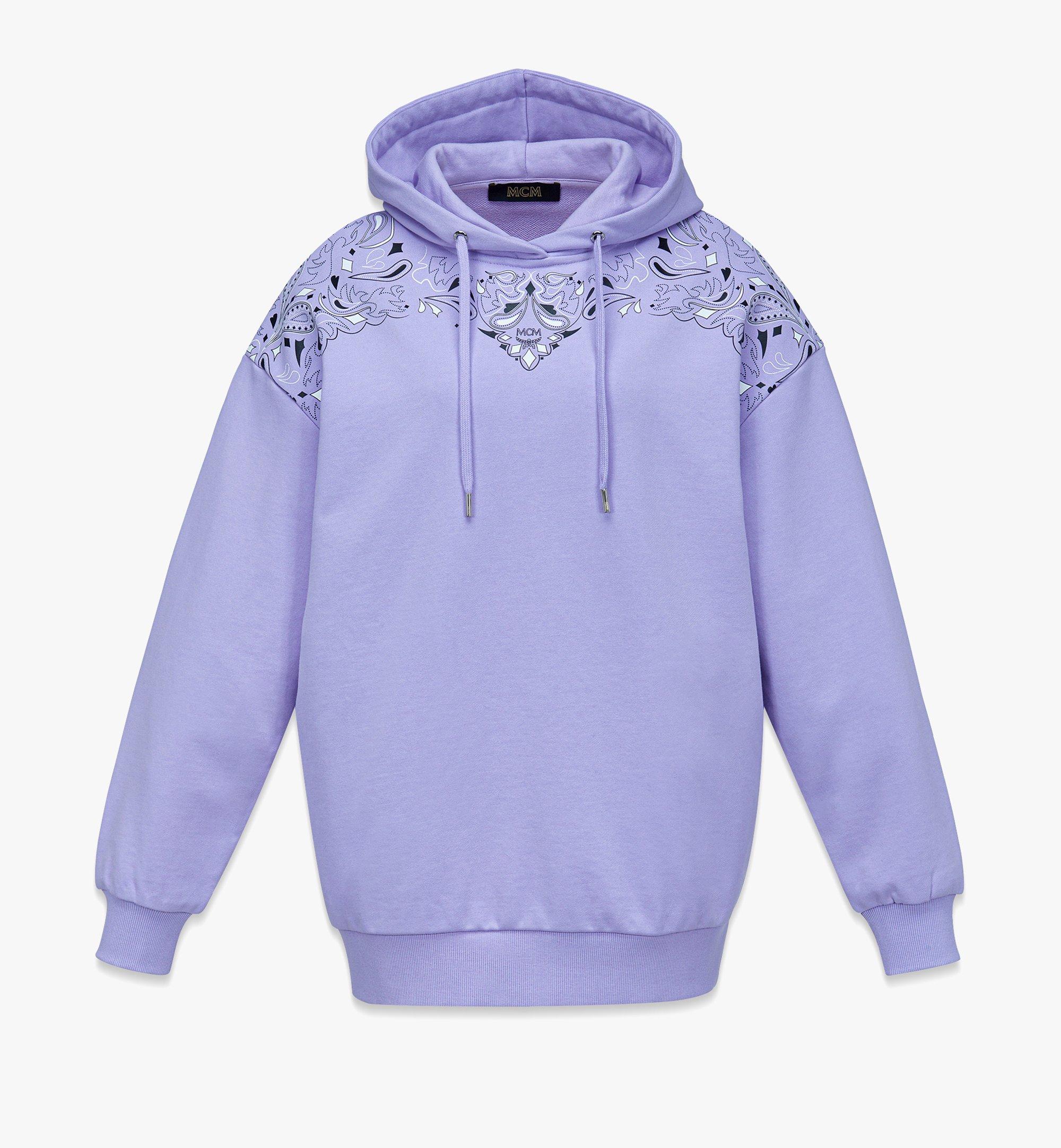Bandana Print Hoodie in Organic Cotton