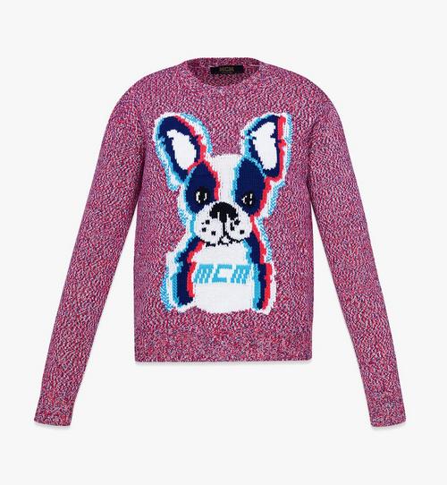 Women’s Intarsia M Pup Wool Sweater