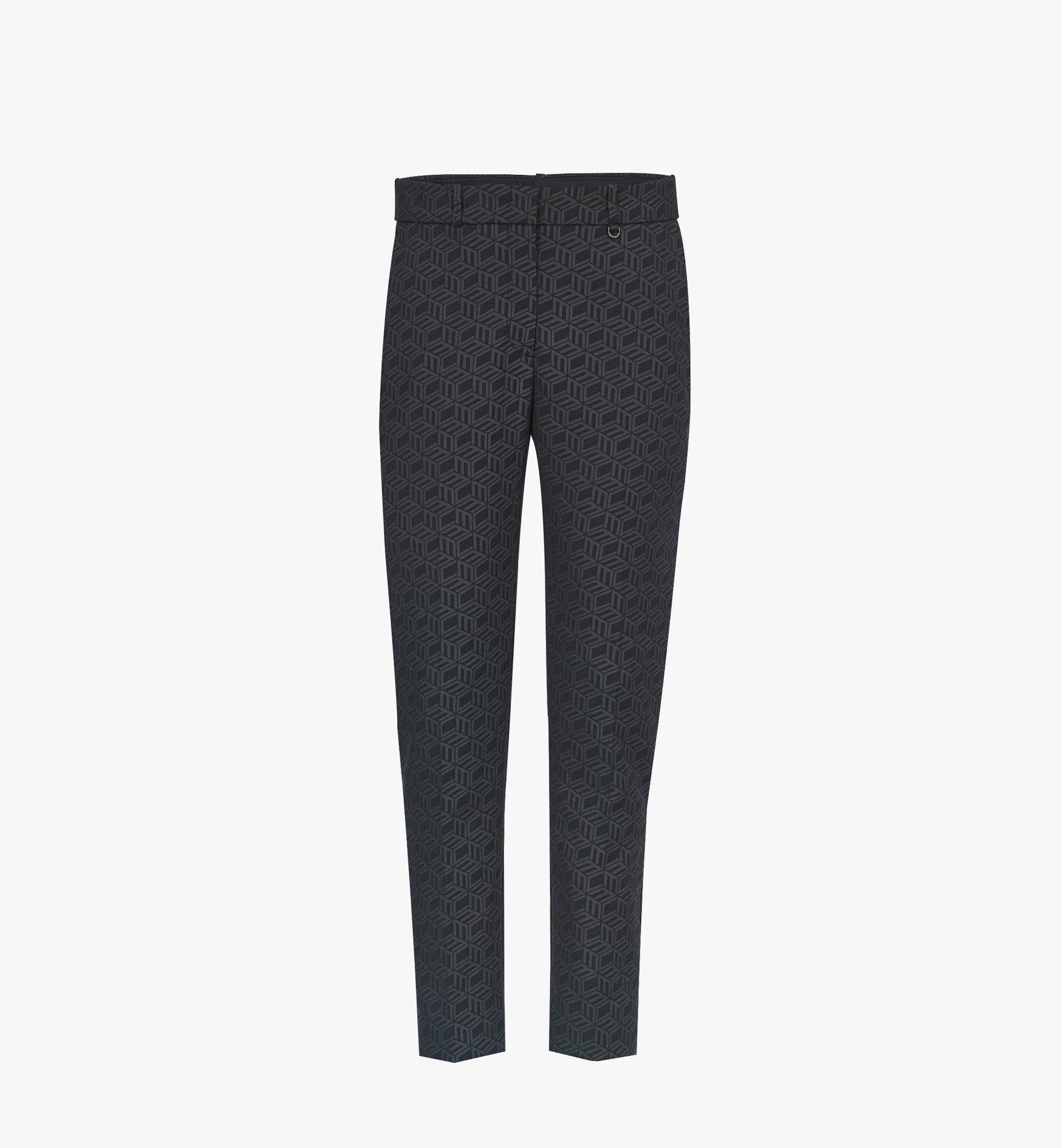 Jacquard-Hose MCMotor mit Cubic-Monogramm für Damen