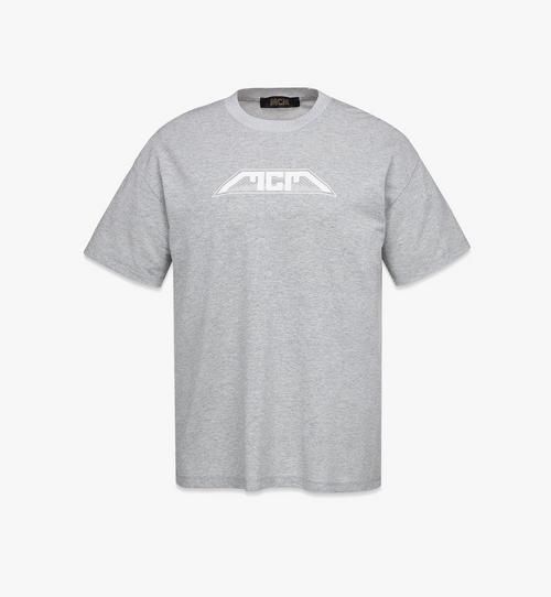 Meta Cyberpunk Metallic Logo T-Shirt in Organic Cotton