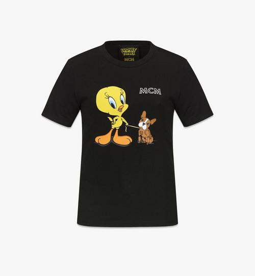 T-Shirt Looney Tunes x MCM aus Bio-Baumwolle für Damen