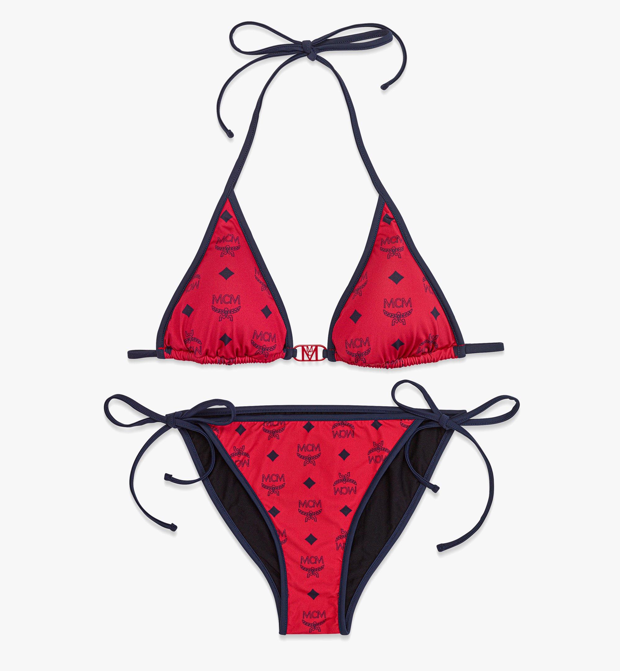 Bikini à monogramme imprimé