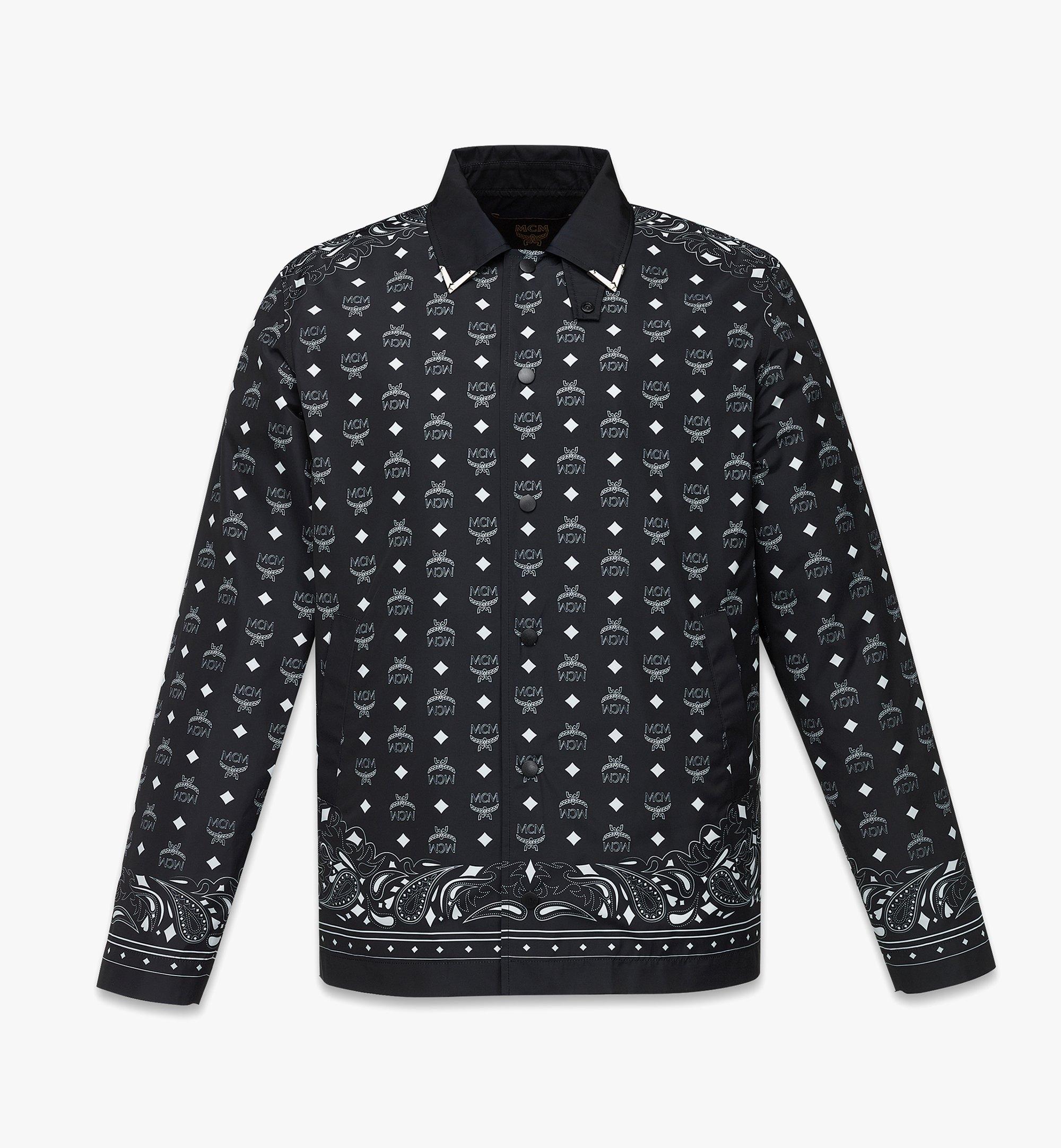 Bandana Monogram Print Jacket in Recycled Polyester
