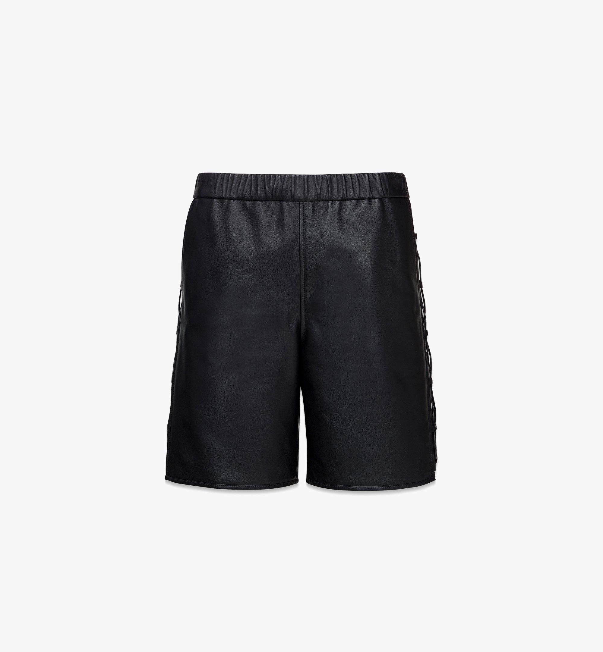 Cyberpunk Shorts in Lamb Nappa Leather