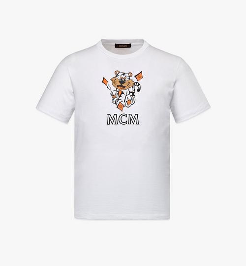 Men’s New Year Tiger Print T-Shirt in Organic Cotton