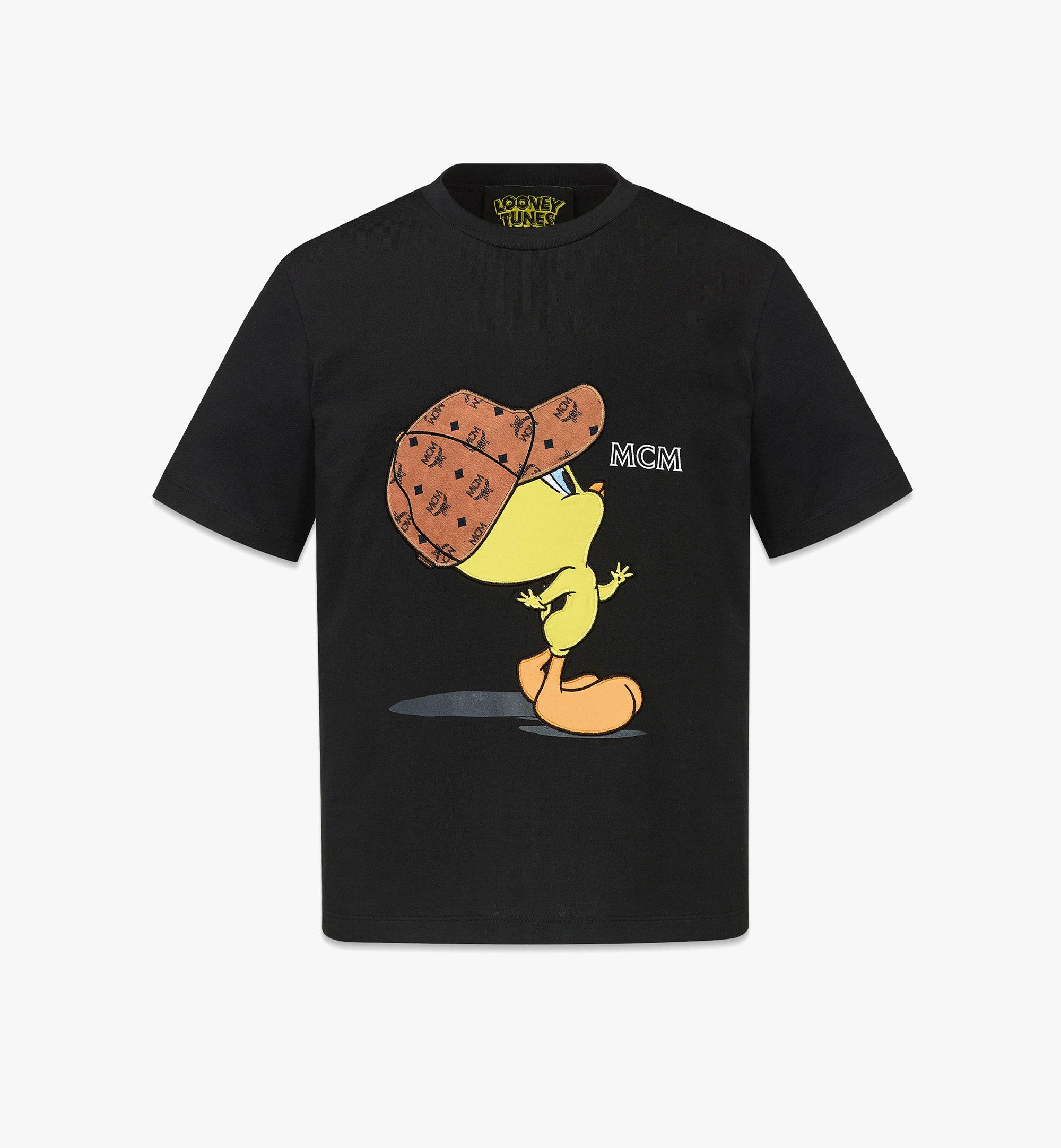 เสื้อยืด MCM x TWEETY Mini-Me ผ้าฝ้ายออร์แกนิก