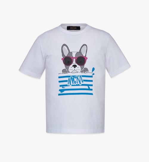 M Pup Graphic Print T-Shirt in Organic Cotton