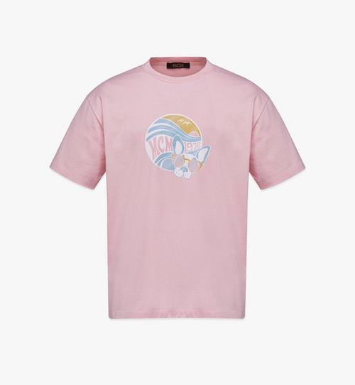 M Pup Sunrise Print T-Shirt in Organic Cotton