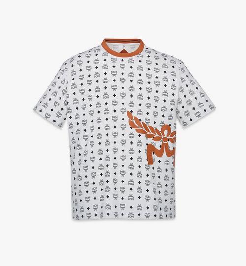 T-shirt imprimé monogramme Mega Laurel en coton biologique