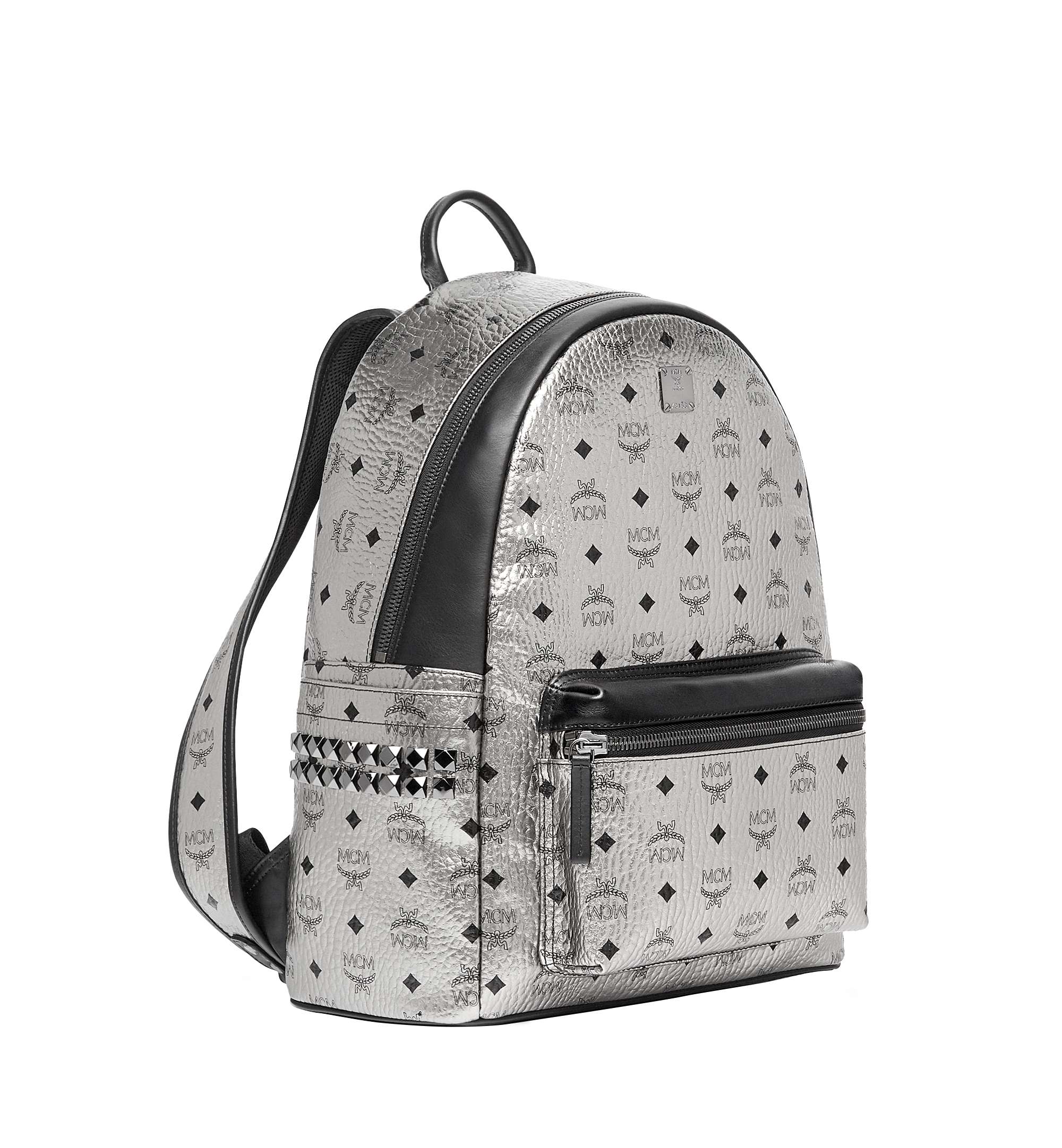 stark side studs backpack in visetos