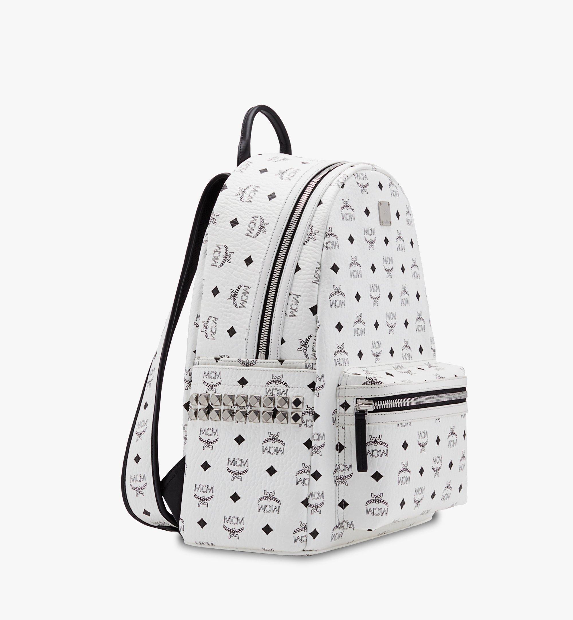 white mcm bag