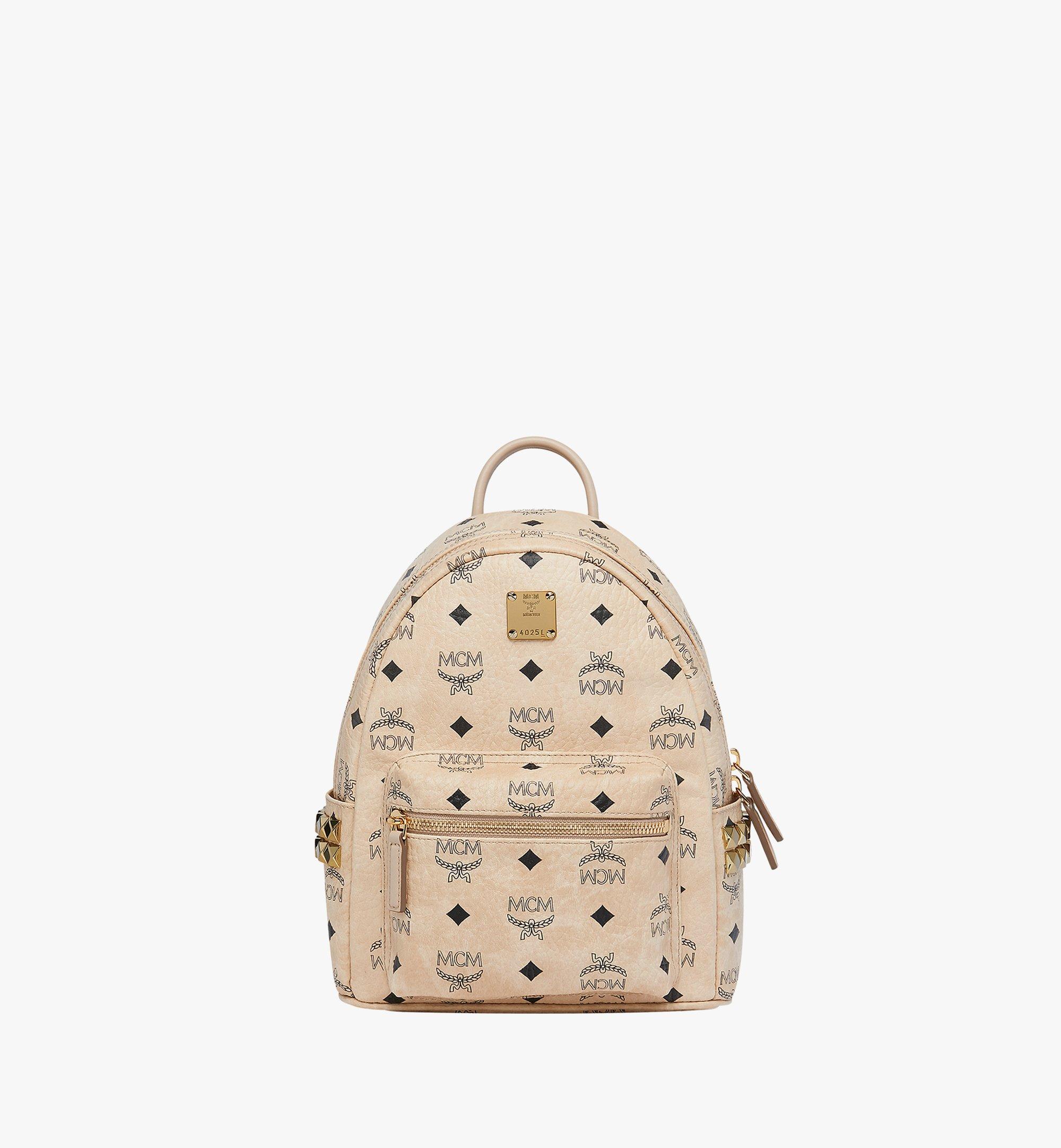 mcm bookbag black