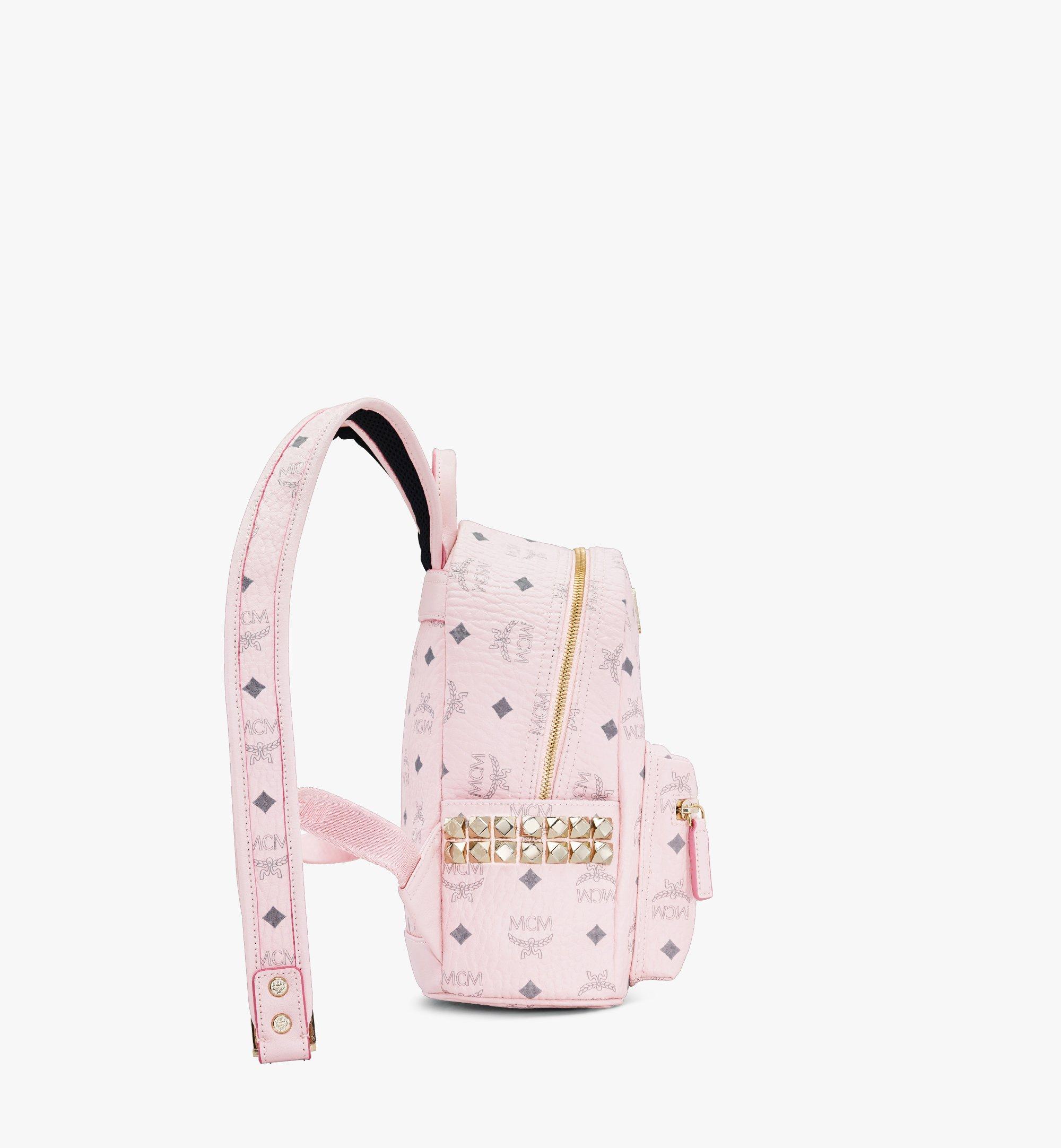 mcm x mini backpack pink